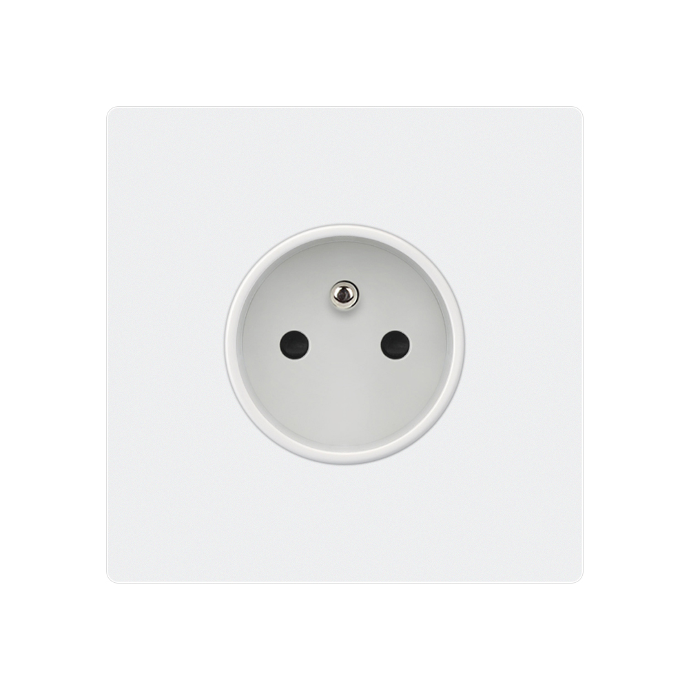 Plastics Socket-YTK French socket-White